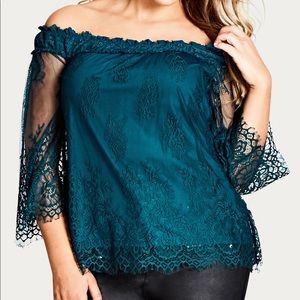 City Chic Top Lace Top